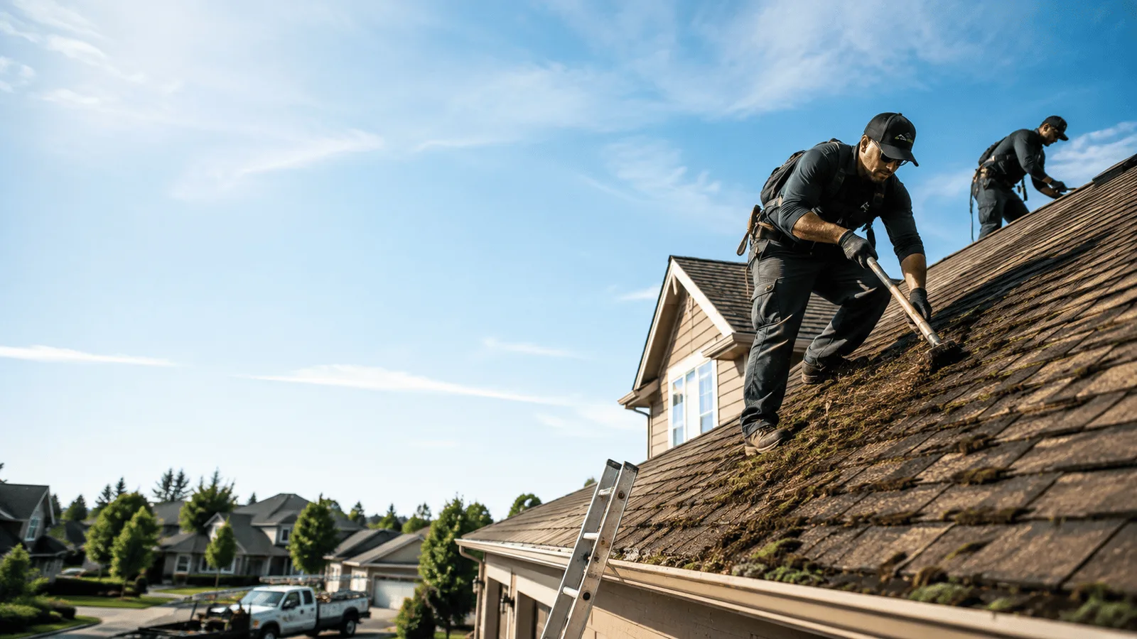 Roof Moss Removal in Bronte, TX near me